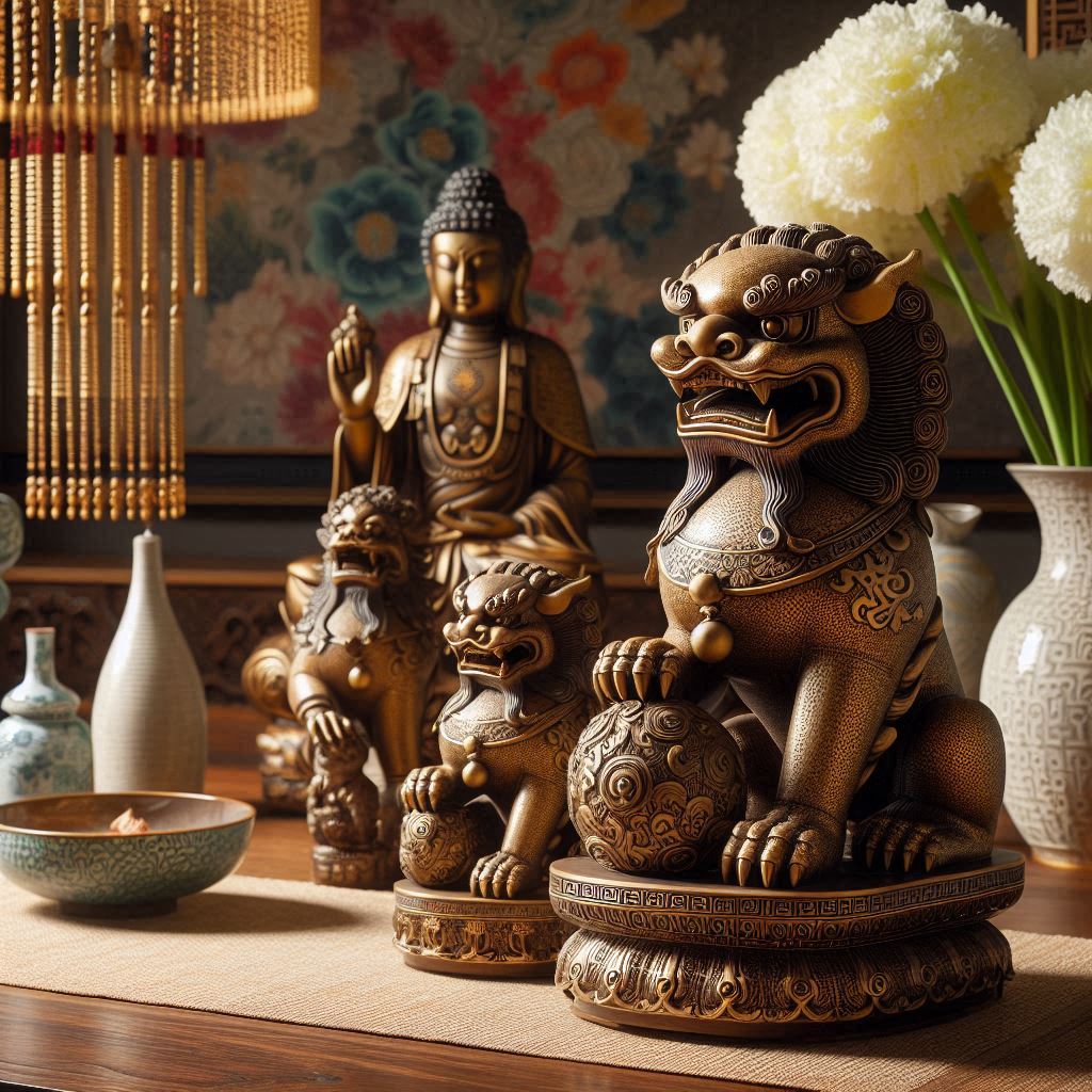 Creating a Mindful Home: The Role of Foo Dogs and Buddha Statues in Your Decor