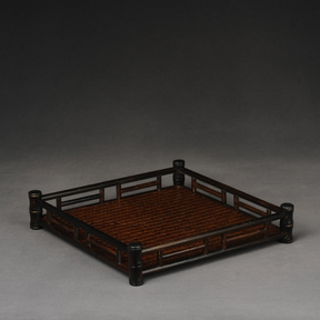 Japanese Square Bamboo Tray