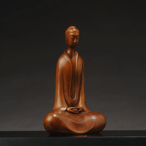 Wooden Zazen Buddha