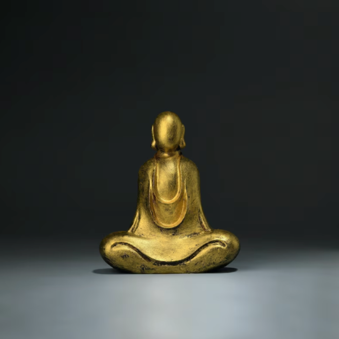 Golden Zen Buddha