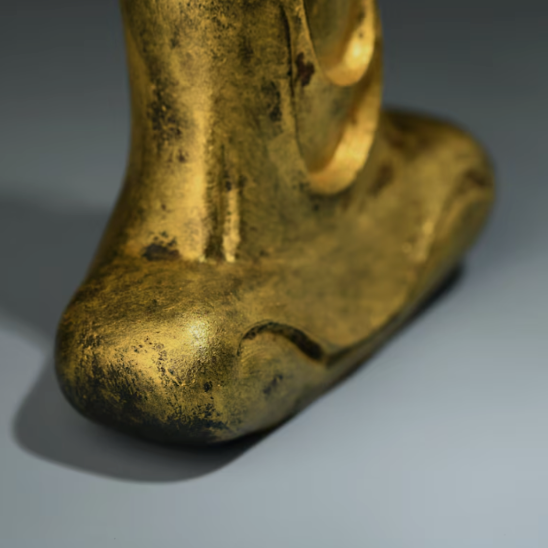 Golden Zen Buddha