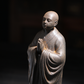 Antique Standing Buddhist Monk