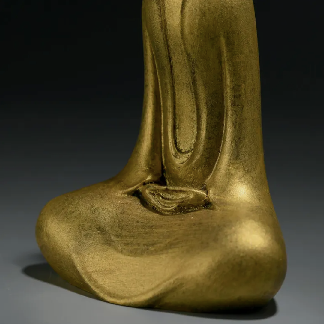 Golden Zazen Buddha