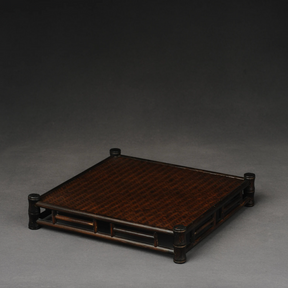 Japanese Square Bamboo Tray