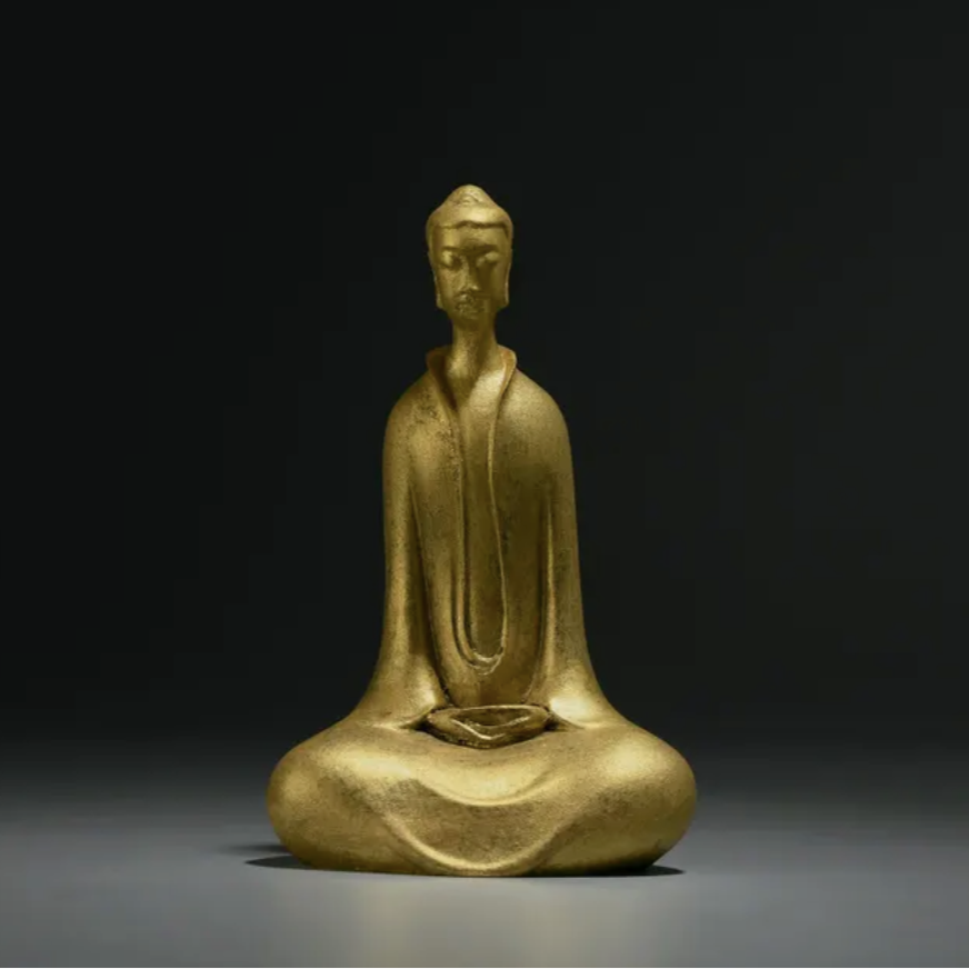 Golden Zazen Buddha