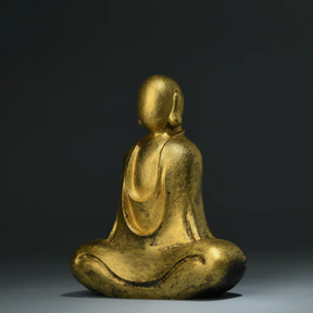 Golden Zen Buddha