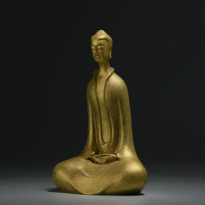 Golden Zazen Buddha