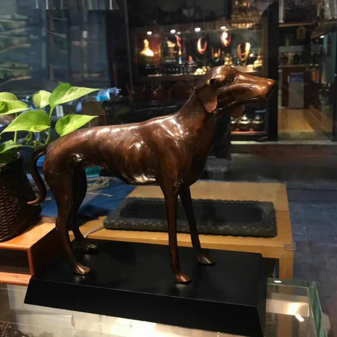 Japanese Bronze Dog