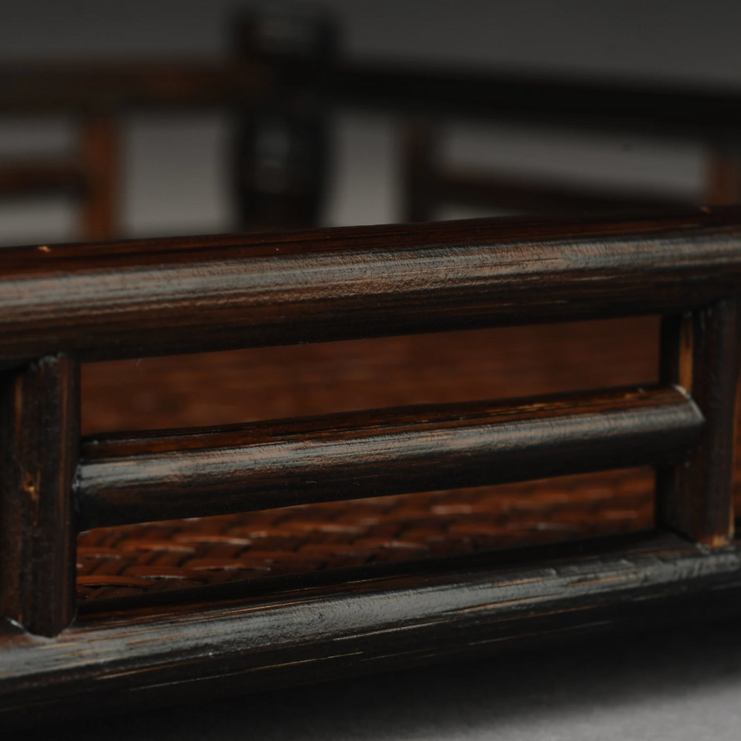 Japanese Square Bamboo Tray