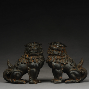 Iron Guardians Foo Dogs