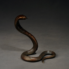 Japanese Bronze Cobra