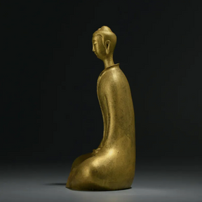 Golden Zazen Buddha