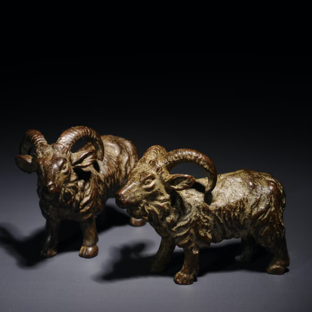 Japanese Bronze Goat