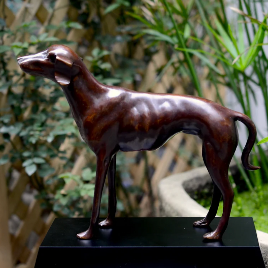 Japanese Bronze Dog