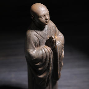 Antique Standing Buddhist Monk