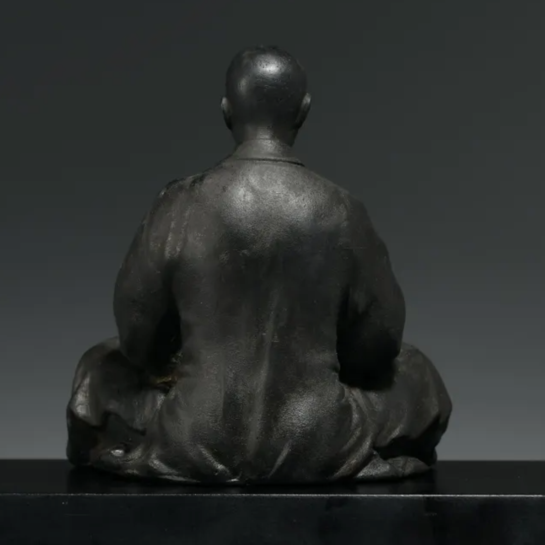 Sitting Buddhist Monk