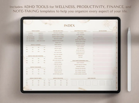 2025 ADHD Digital Planner