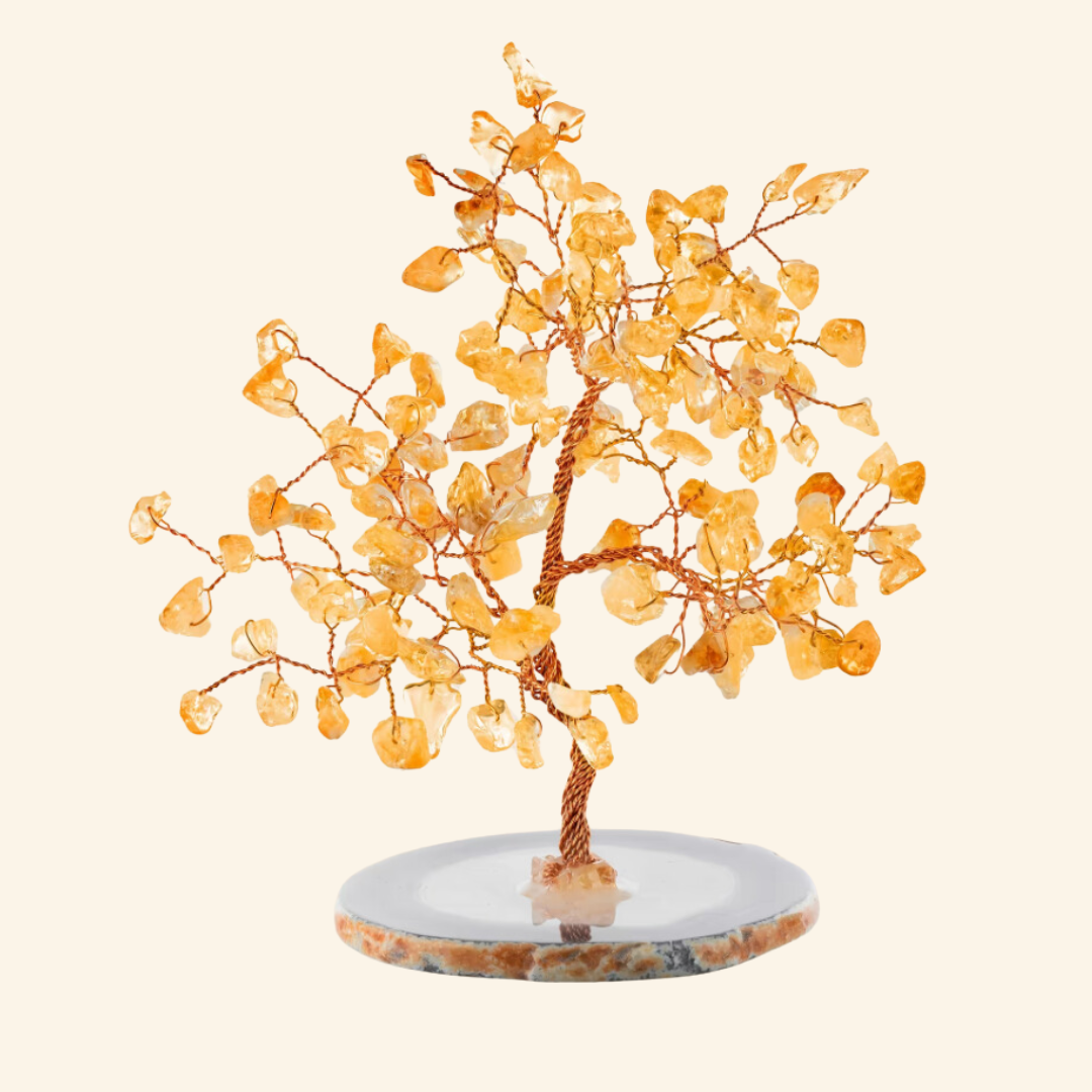 Happiness Evoker - Citrine Feng Shui Tree