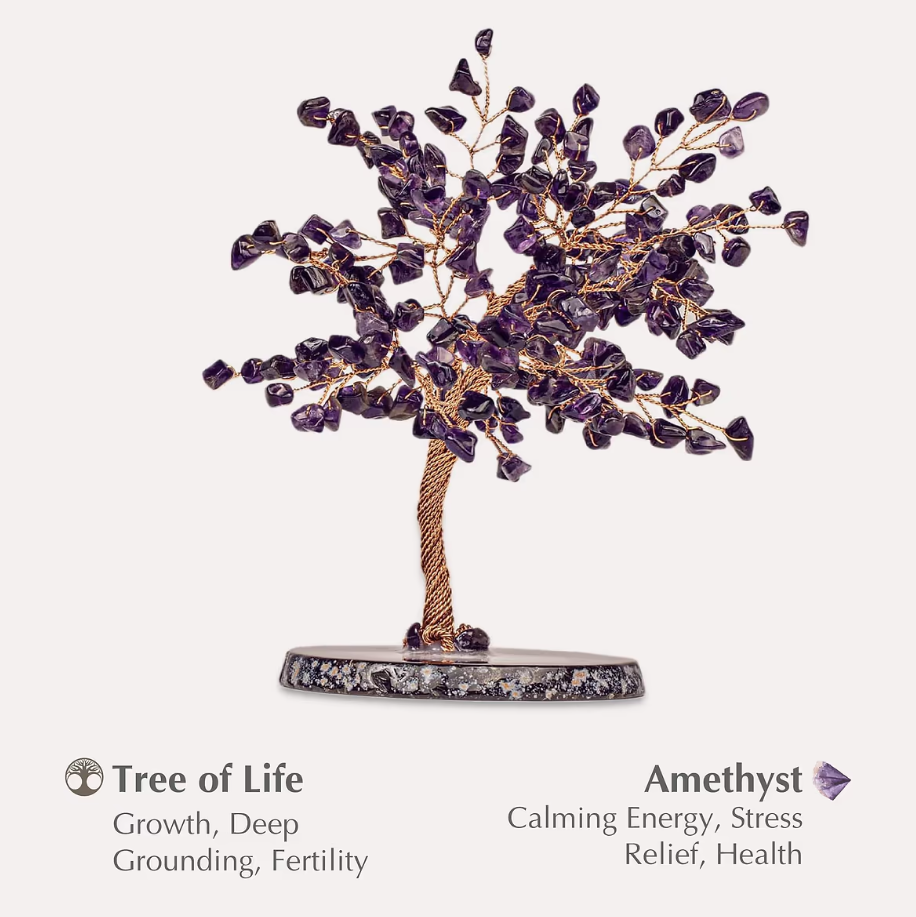 Potenciador de Aura - Árbol Feng Shui de Amatista