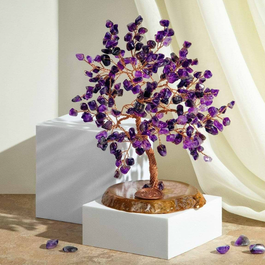 Aura-Verstärker – Amethyst-Feng-Shui-Baum