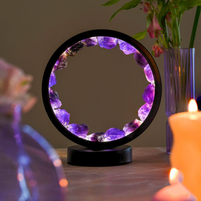 Inner Peace - Spiritual Protection Amethyst Lamp