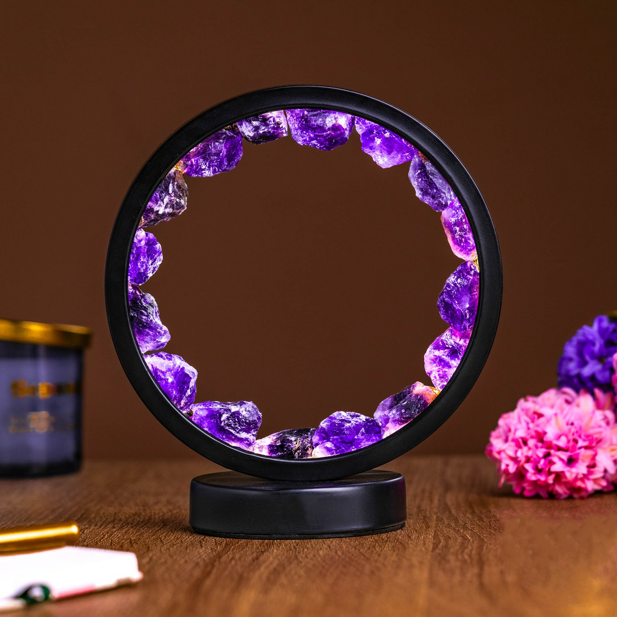 Inner Peace - Spiritual Protection Amethyst Lamp