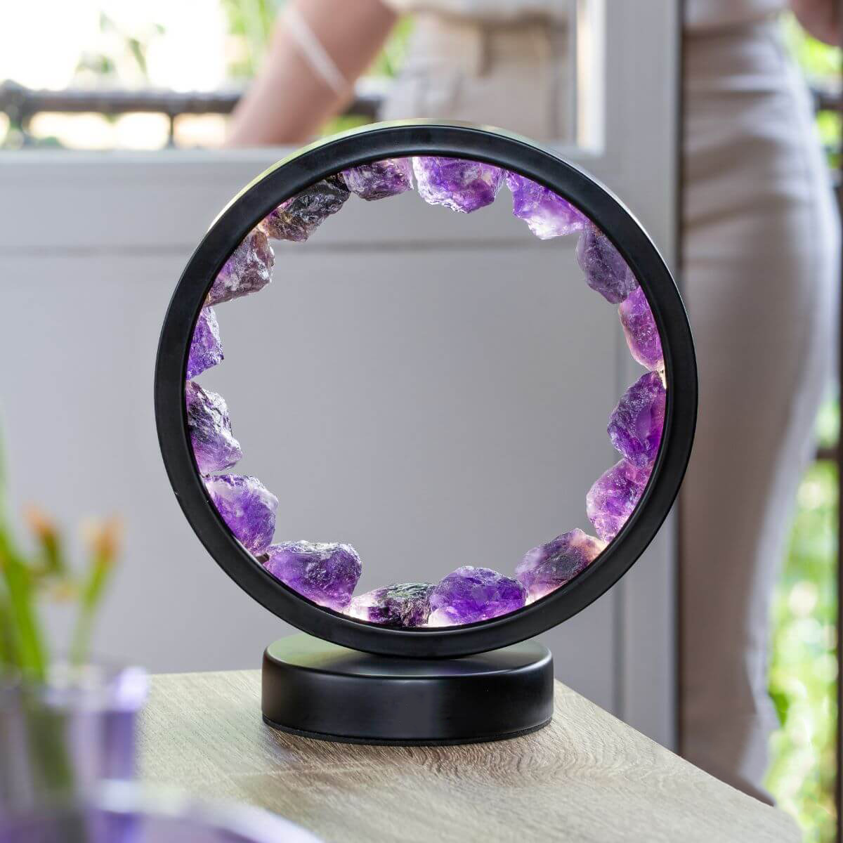 Inner Peace - Spiritual Protection Amethyst Lamp