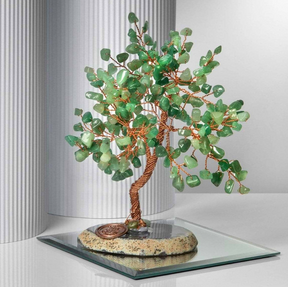 Lupa del éxito - Árbol de jade Feng Shui